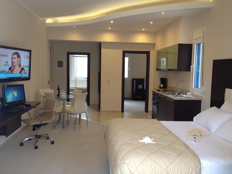Vrontádos Pearl Bay Hotel Apartments المظهر الخارجي الصورة