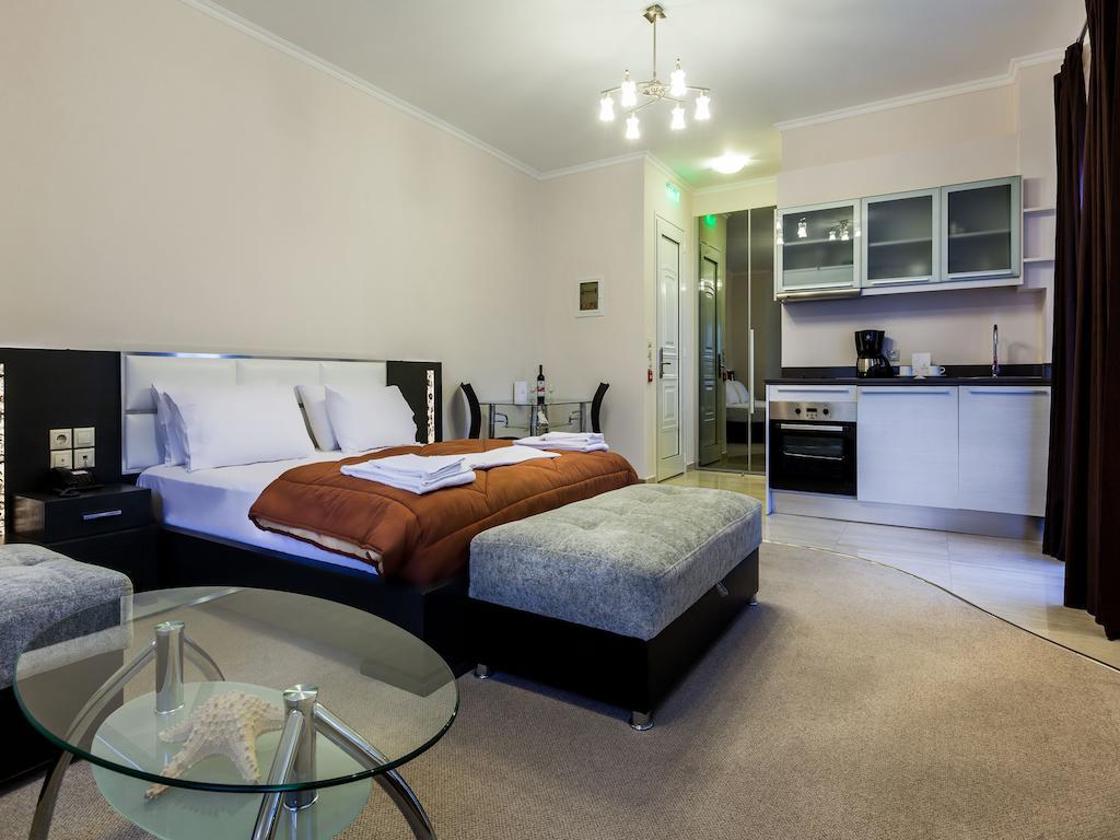 Vrontádos Pearl Bay Hotel Apartments الغرفة الصورة