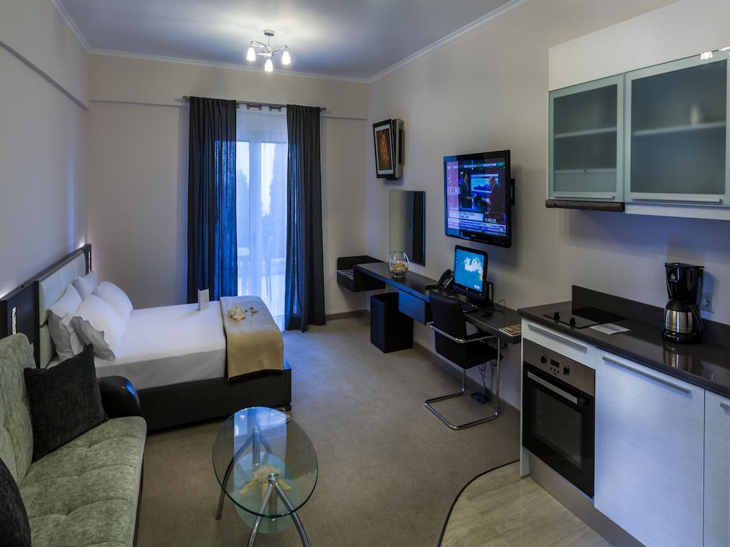 Vrontádos Pearl Bay Hotel Apartments الغرفة الصورة